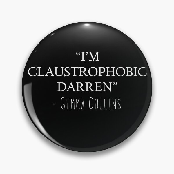 Item preview, I'm Claustrophobic Darren designed and sold by Raw Creative Prints.