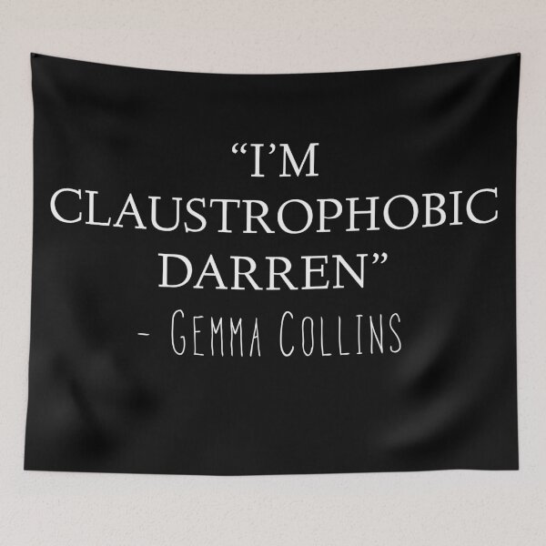 Item preview, I'm Claustrophobic Darren designed and sold by Raw Creative Prints.