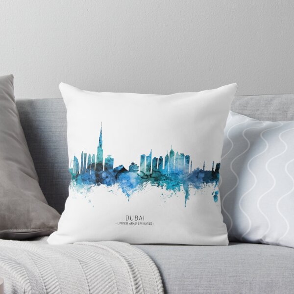 Aperçu de l'œuvre Dubai Skyline créée et vendue par ArtPrints.
