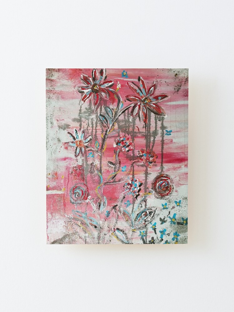 Alternate view of Blooming feelings Mounted Print