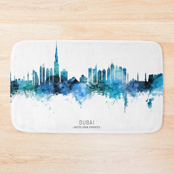Artikelvorschau, Dubai Skyline entworfen und verkauft von ArtPrints.