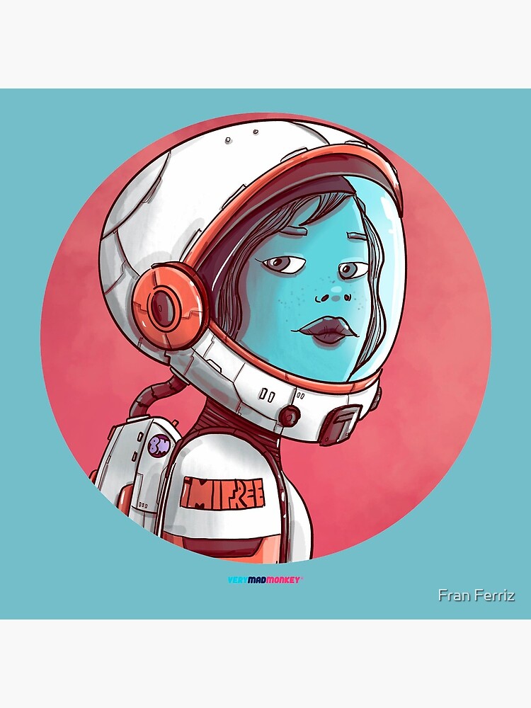 Space Girl by Fran Ferriz de FranFerriz