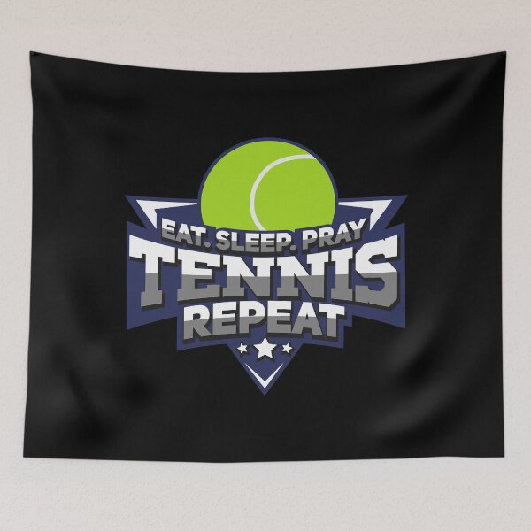 Item preview, Eat Sleep Pray Tennis - Sports Player Gift designed and sold by biNutz.