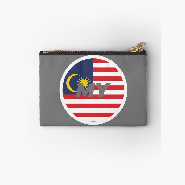 Item preview, Malaysia | Round Flag With Country Code designed and sold by CarlosAlberto.