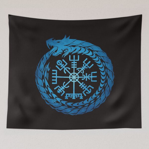 Aperçu de l'œuvre Vegvisir Jormungandr Serpent du Monde créée et vendue par Beltschazar.