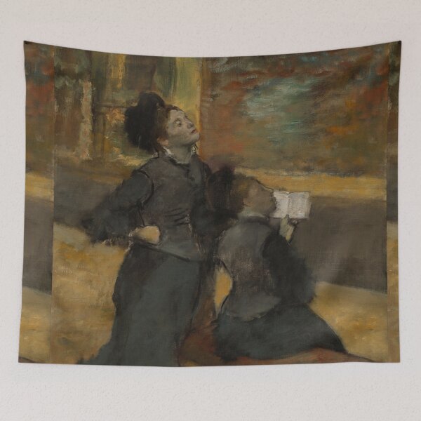 Item preview, At the Museum Edgar Degas designed and sold by Vintage Designs +.