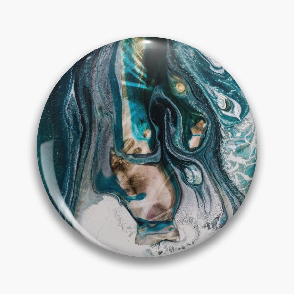 Item preview, Blue Peacock pastel Abstract  art- bestseller designed and sold by August-E.
