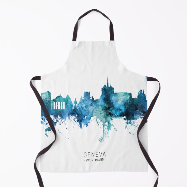 Item preview, Geneva Switzerland Skyline designed and sold by ArtPrints.