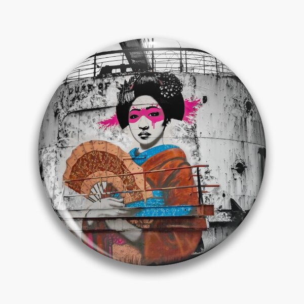 Item preview, Geisha Graffiti designed and sold by AJEvans.