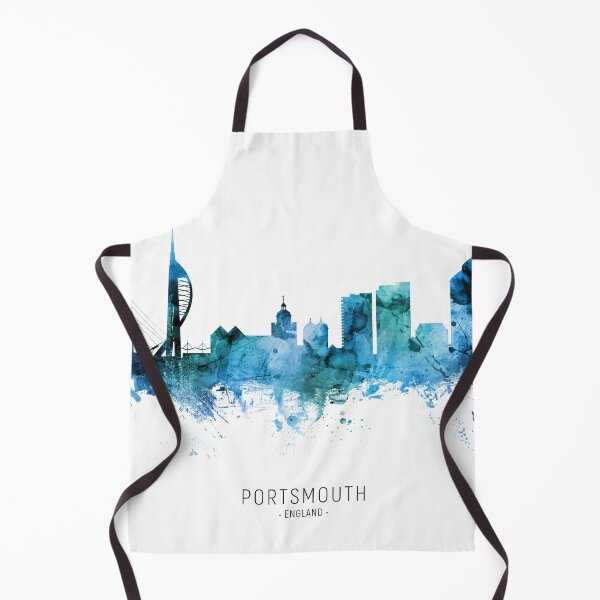Item preview, Portsmouth England Skyline designed and sold by ArtPrints.