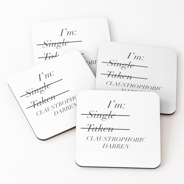 Item preview, I'm Claustrophobic Darren designed and sold by Raw Creative Prints.