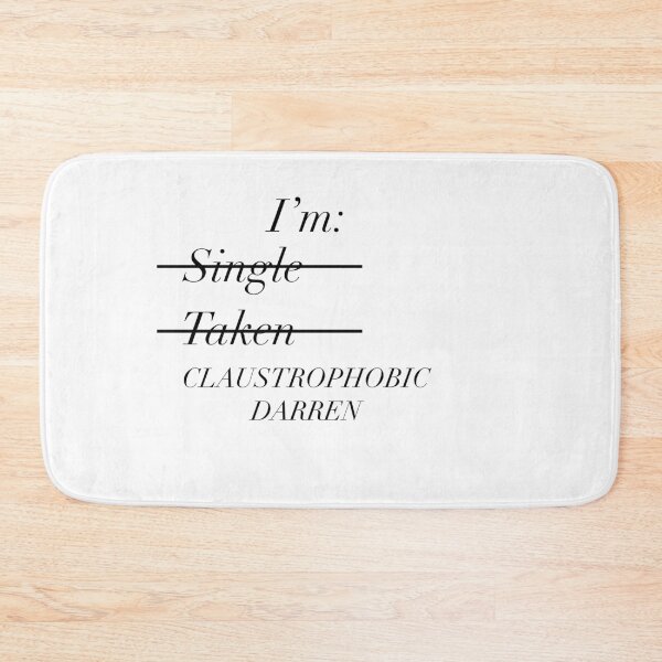 Item preview, I'm Claustrophobic Darren designed and sold by Raw Creative Prints.