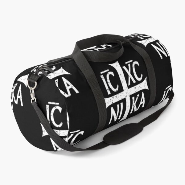 Christogram IC XC NIKA Jesus Christ is winner Duffle Bag