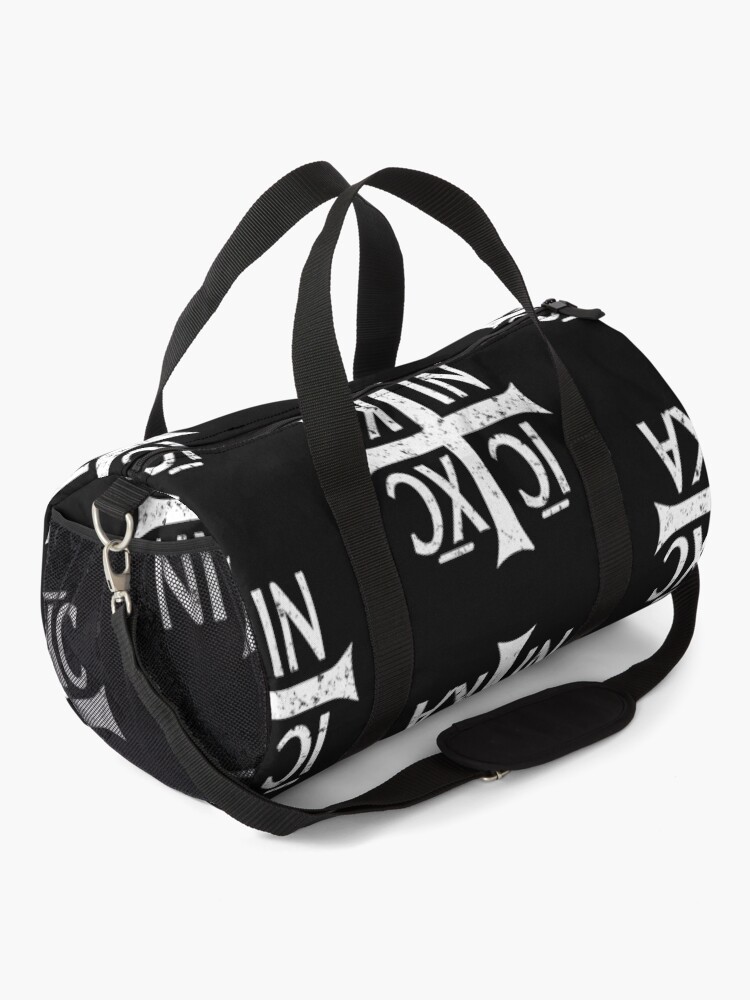 Alternate view of Christogram IC XC NIKA Jesus Christ is winner Duffle Bag