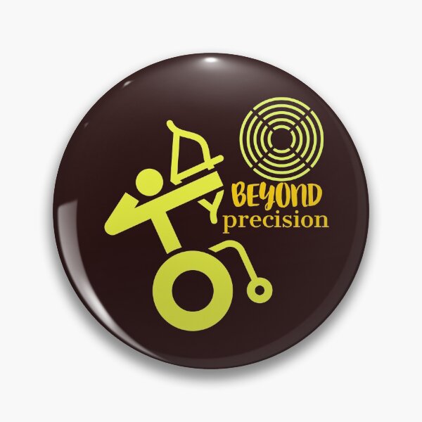 Item preview, beyond precision.differently abled individual, playing archery designed and sold by doctors-apparel.