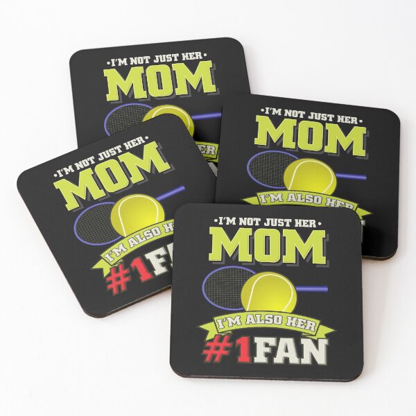 Item preview, Mom I'm Also Her #1 Fan - Tennis Player Girl Gift designed and sold by biNutz.