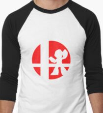 Megaman - Super Smash Bros. Men's Baseball ¾ T-Shirt