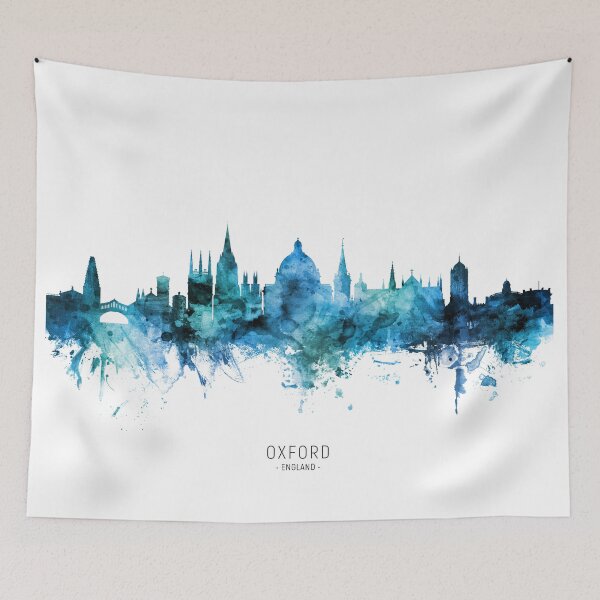 Item preview, Oxford England Skyline designed and sold by ArtPrints.