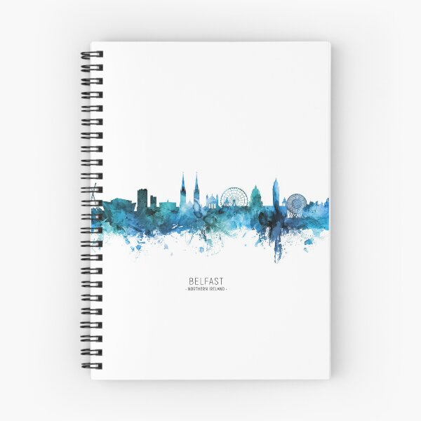 Item preview, Belfast Northern Ireland Skyline designed and sold by ArtPrints.