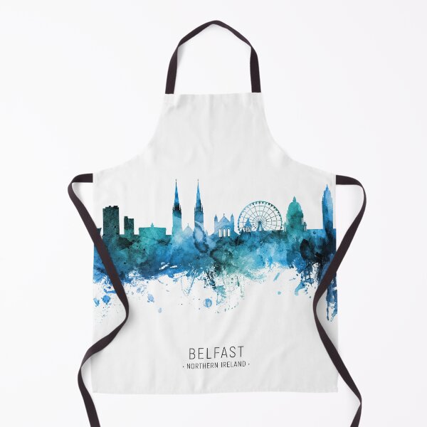 Item preview, Belfast Northern Ireland Skyline designed and sold by ArtPrints.