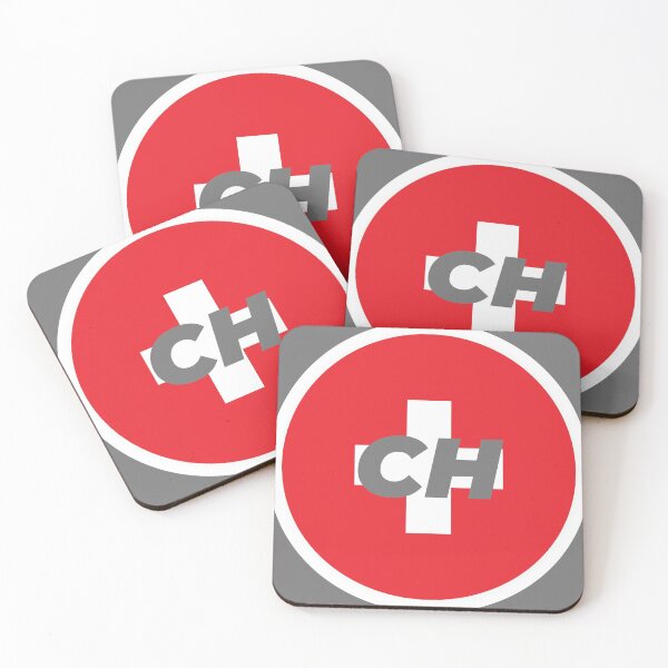 Item preview, Switzerland | Round Flag With Country Code designed and sold by CarlosAlberto.