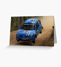 This Is Gonna Hurt - Guy Tyler- FIA World Rally Championship Australia 13.09.2013 Greeting Card