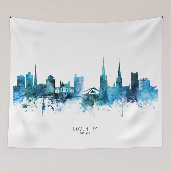Item preview, Coventry England Skyline designed and sold by ArtPrints.