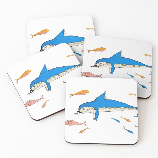 Item preview, Minoan Mycenaean Dolphins Fresco from Knossos designed and sold by yisela.