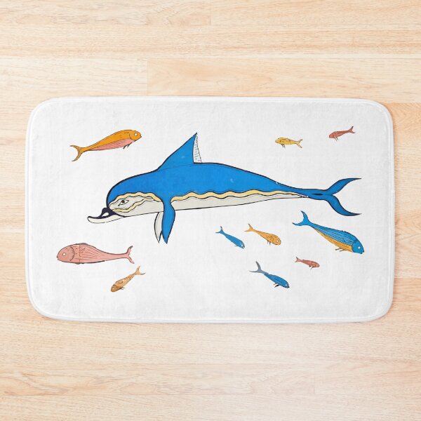 Item preview, Minoan Mycenaean Dolphins Fresco from Knossos designed and sold by yisela.