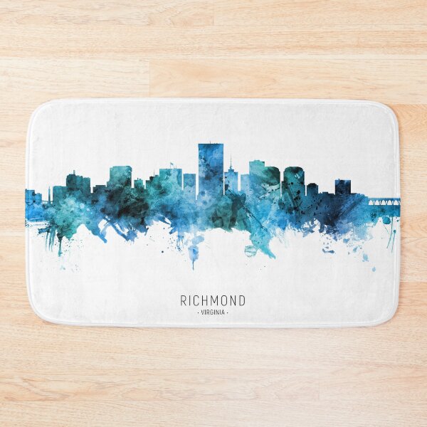 Artikelvorschau, Richmond Virginia Skyline entworfen und verkauft von ArtPrints.