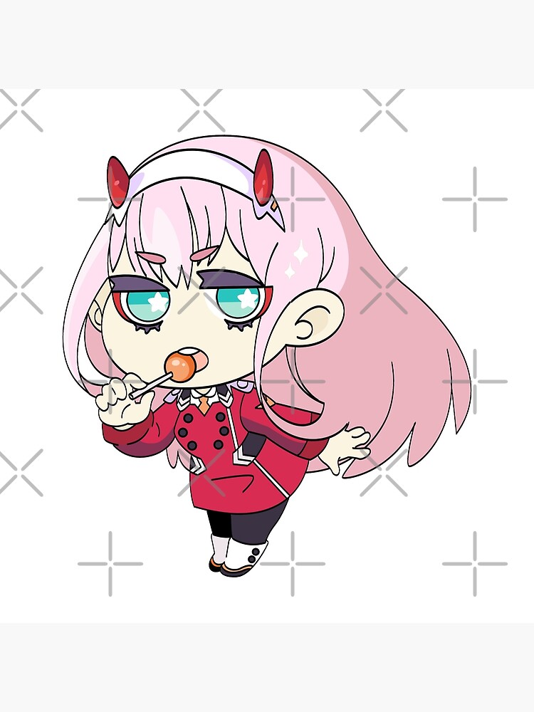 ゼロツー 色紙イラスト DARLING in the FRANXX Darling in the Franxx Zero Two Shikishi Art Board Autograph Sign