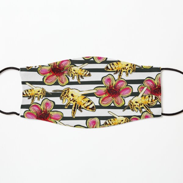 Geraldton Wax Bees Kids Mask