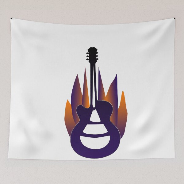 Item preview, Guitar drawing designed and sold by mabhanzi.