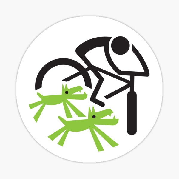 Dangers on the road #5 Sticker