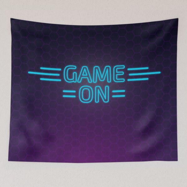 Item preview, Game On! Neon Effect designed and sold by NERDDZ.
