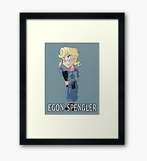 Egon Spengler (The Real Ghostbusters) Framed Print