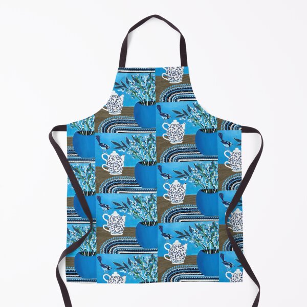 Item preview, Tea Time With The Blue Wren designed and sold by Lisafrancesjudd.