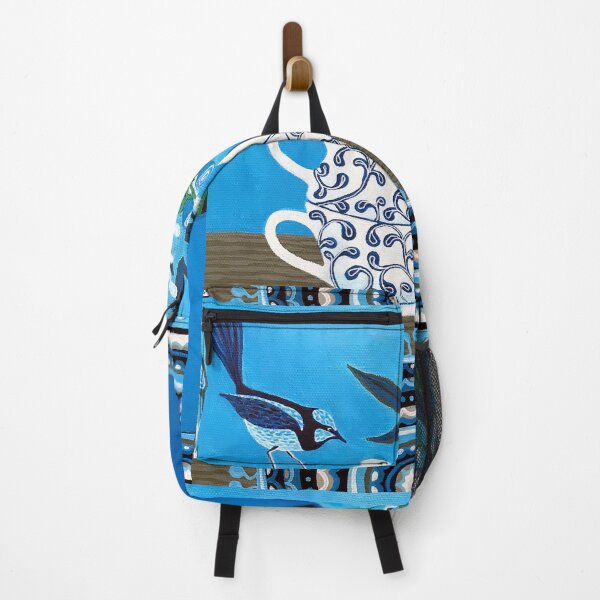 Item preview, Tea Time With The Blue Wren designed and sold by Lisafrancesjudd.