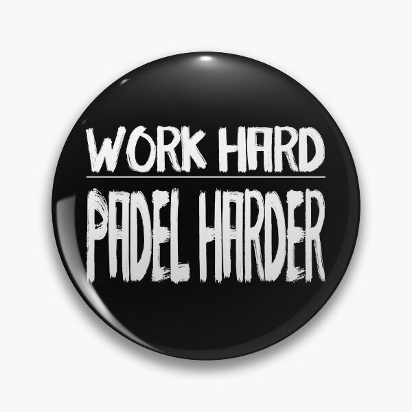 Artikelvorschau, Arbeite hart Padel härter entworfen und verkauft von GVibezPadel.