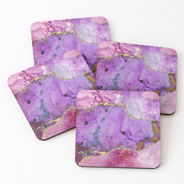 Item preview, Purple Galaxy Faux Marble designed and sold by MysticMarble.