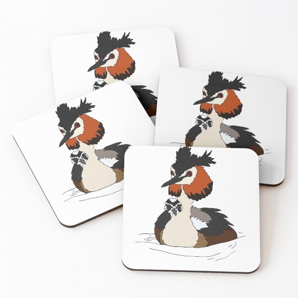 Item preview, Great Crested Grebe designed and sold by nolessjess.