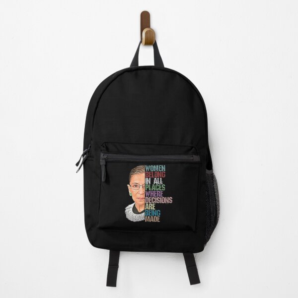 Item preview, Women Belong In All Places Where Decisions Are Being Made Ruth Bader Ginsburg RBG designed and sold by norules.