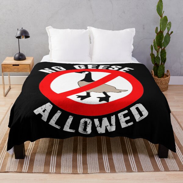Item preview, No Canadian Geese Goose No Geese Allowed designed and sold by funnytshirtemp.