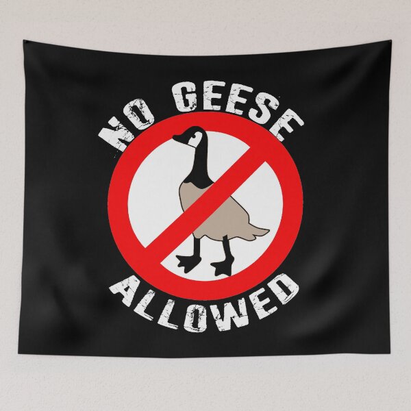 Item preview, No Canadian Geese Goose No Geese Allowed designed and sold by funnytshirtemp.