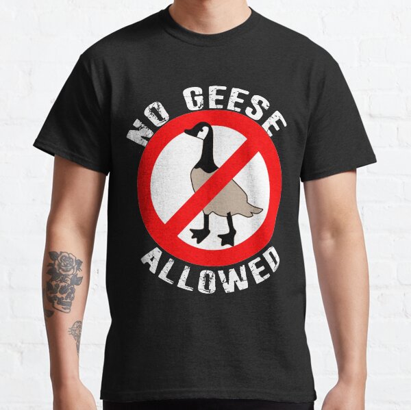 Aperçu de l'œuvre Aucune oie canadienne Goose Aucune oie autorisée créée et vendue par funnytshirtemp.