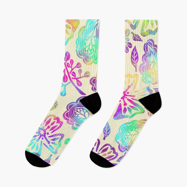 Item preview, Buttercream Hypercolour Florals designed and sold by RC-aRtY.