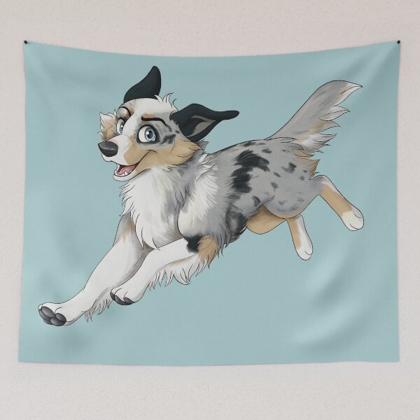 Item preview, Maya the Australian Shepherd designed and sold by caseysketches.