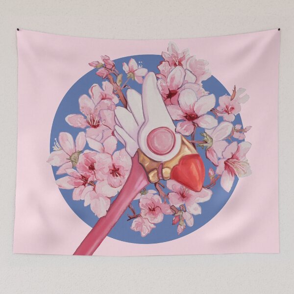 Item preview, Cardcaptor Sakura Floral Sealing Wand designed and sold by PopsugarUnicorn.
