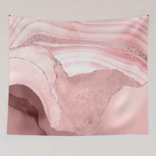 Item preview, Blush Glamour Glitter Mermaid Faux Marble designed and sold by MysticMarble.