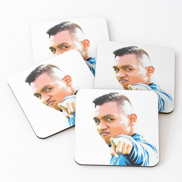 Item preview, Glasgow Rangers Alfredo Morelos designed and sold by trueblueapparel.